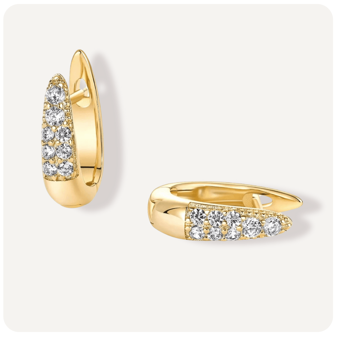 Brinco Eclat Banhado a Ouro 18K