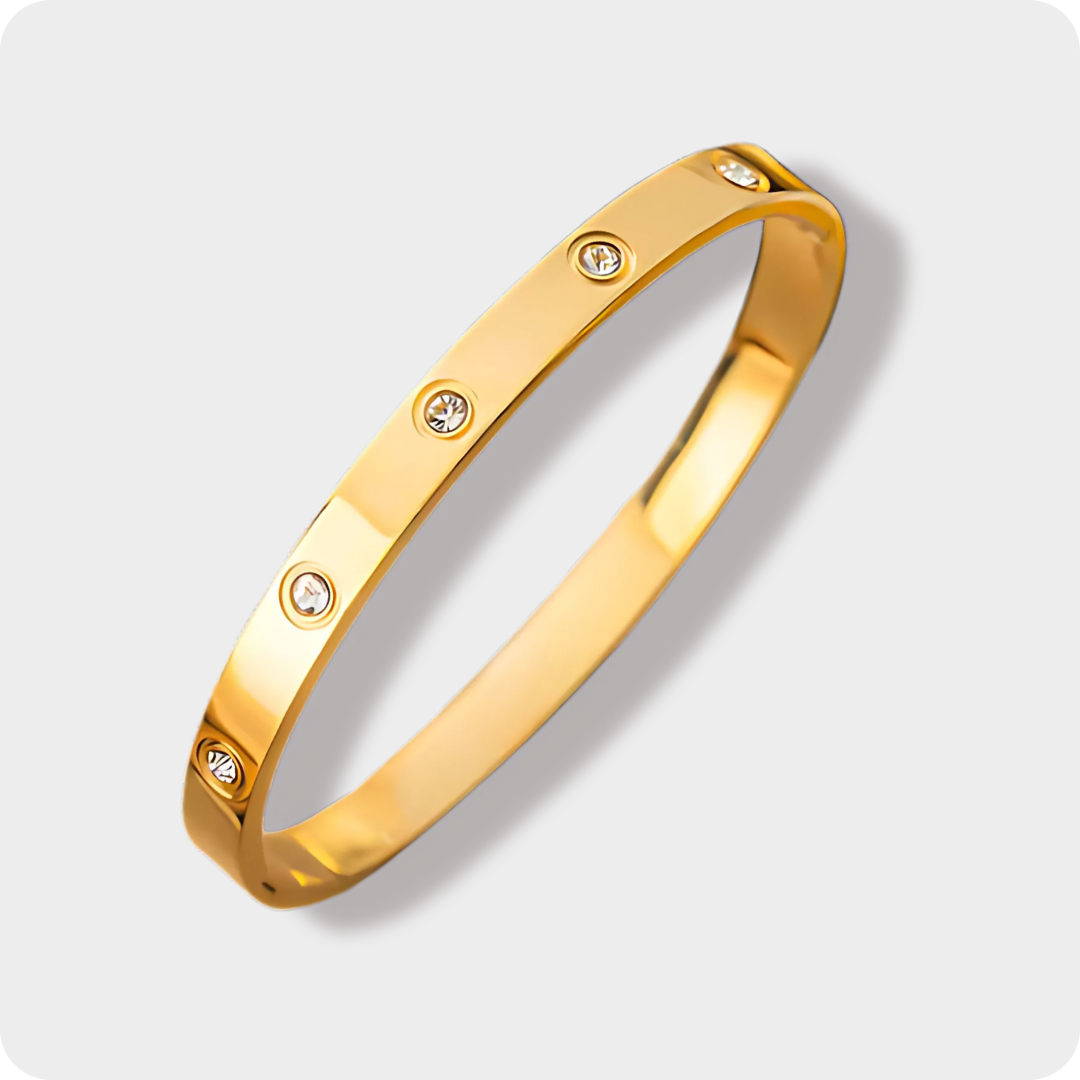 Bracelete Louise Banhado a Ouro 18K