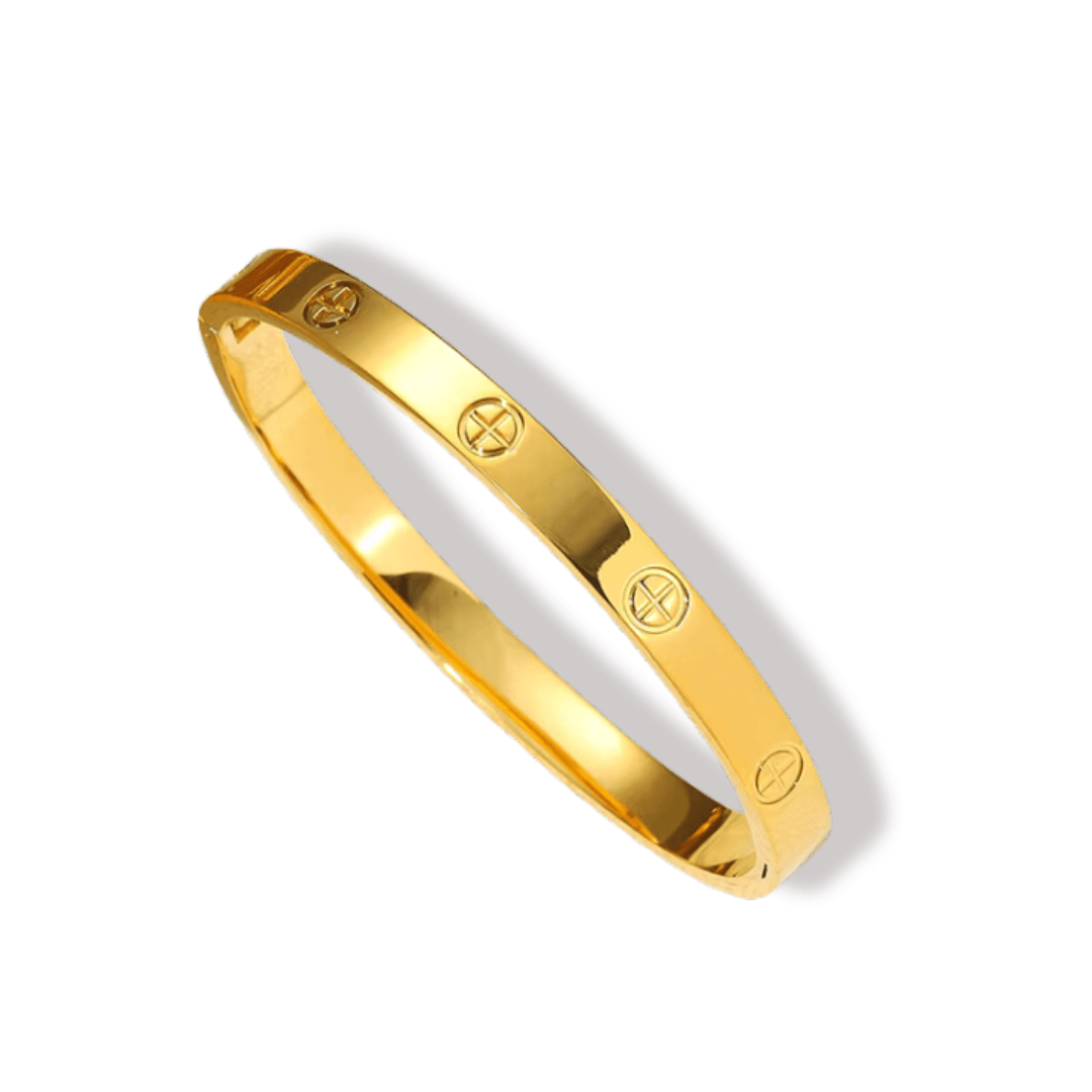 Bracelete Louise Banhado a Ouro 18K