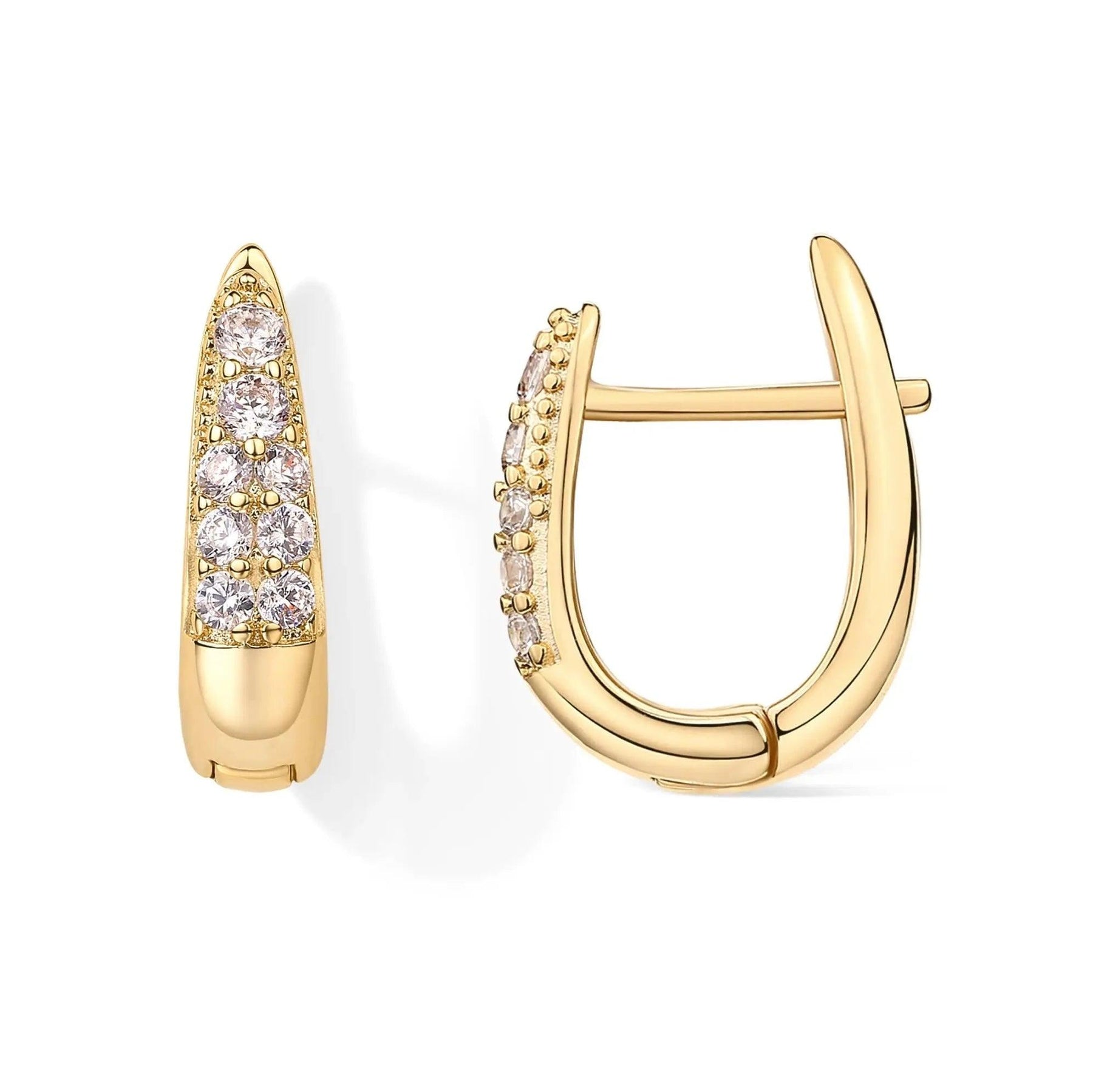 Brinco Eclat Banhado a Ouro 18K