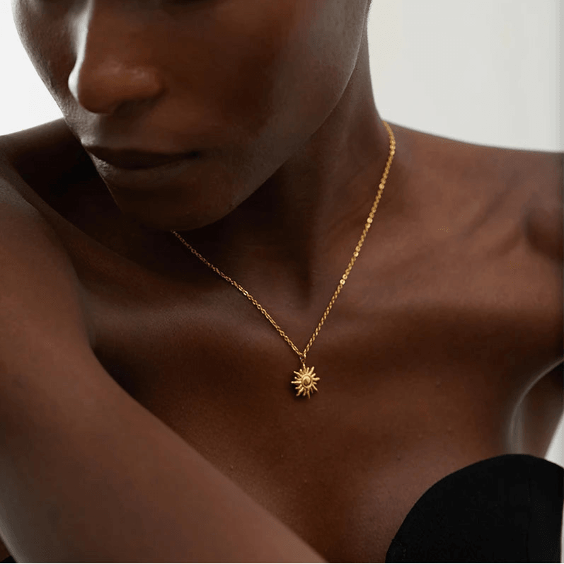 Colar Solare Banhado a Ouro 18K