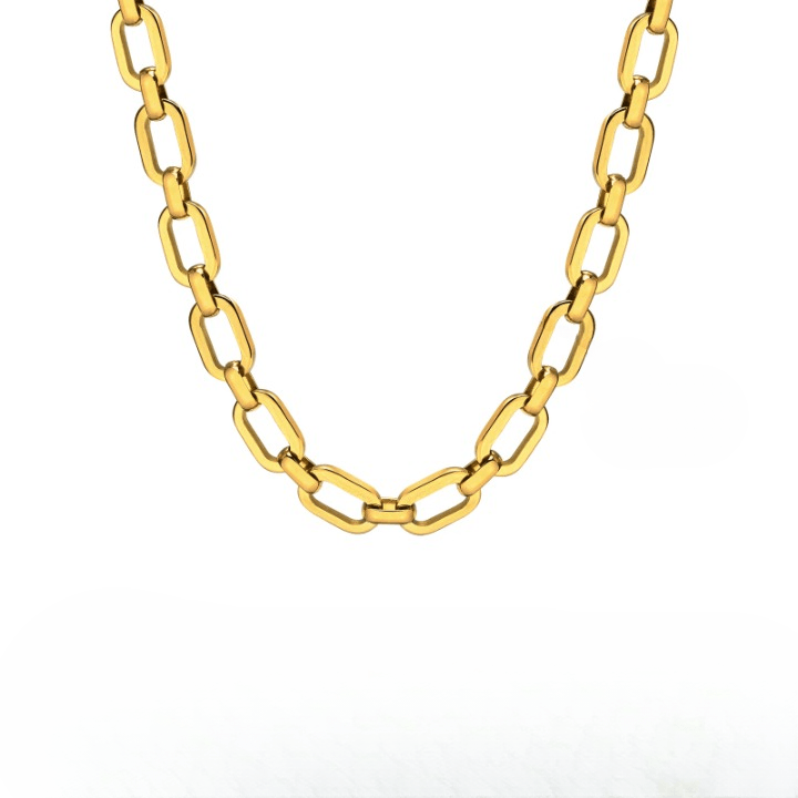 Corrente Elysian Banhada a Ouro