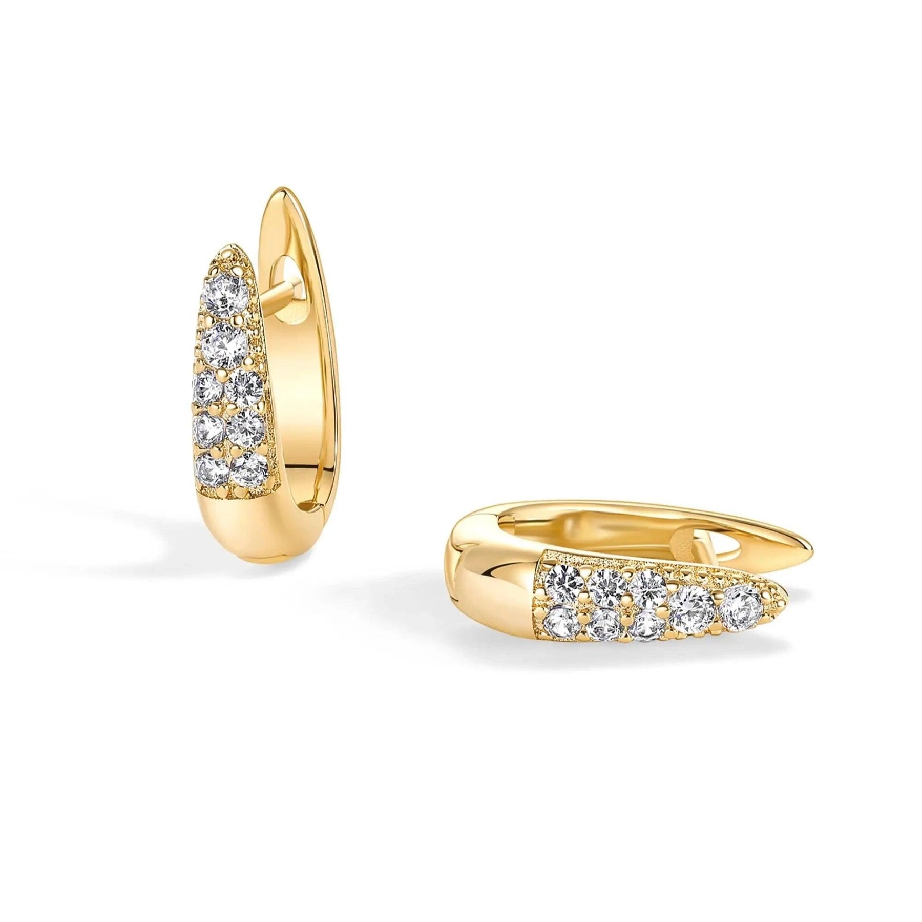 Brinco Eclat Banhado a Ouro 18K
