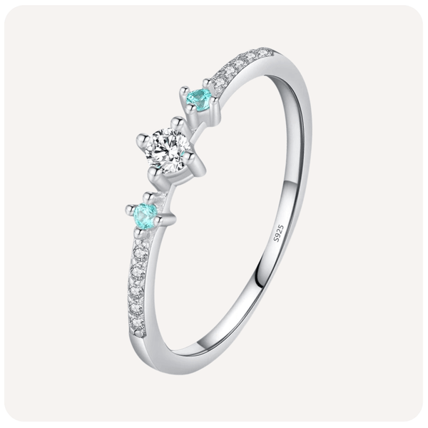 Anel, Anel Feminino, Vivara Anel, Anel Dedo Mindinho, Anel Dedo Indicador, Anel com Pedras, Anel com Zirconia Azul, Zircônia Pedra, Anel de Zircônia	