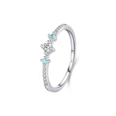 Anel, Anel Feminino, Vivara Anel, Anel Dedo Mindinho, Anel Dedo Indicador, Anel com Pedras, Anel com Zirconia Azul, Zircônia Pedra, Anel de Zircônia	