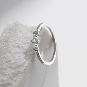 Anel, Anel Feminino, Vivara Anel, Anel Dedo Mindinho, Anel Dedo Indicador, Anel com Pedras, Anel com Zirconia Azul, Zircônia Pedra, Anel de Zircônia	