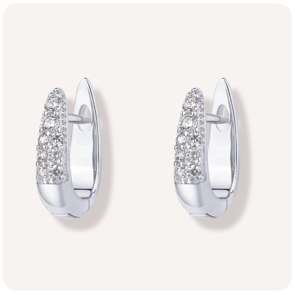 Brinco Eclat Banhado a Prata 925