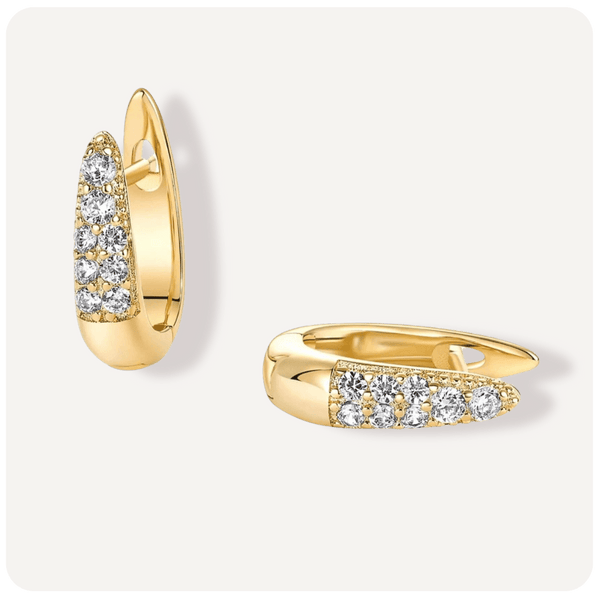 Brinco Eclat Banhado a Ouro 18K