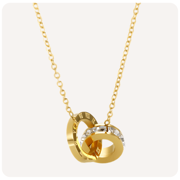 Colar Roman Banhado a Ouro 18K