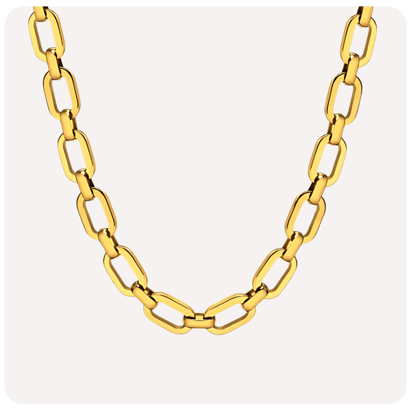 Corrente Elysian Banhada a Ouro