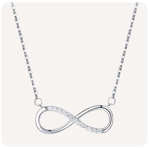 Colar Infinity Banhado a Prata 925