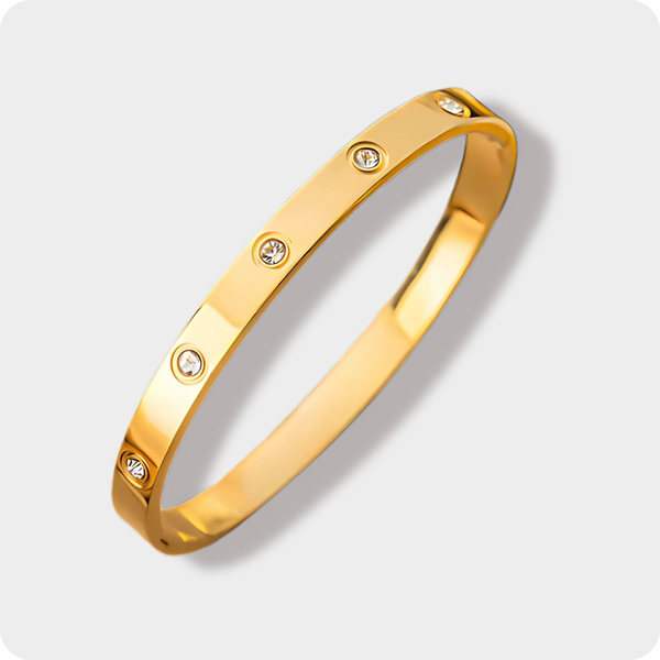 Bracelete Louise Banhado a Ouro 18K