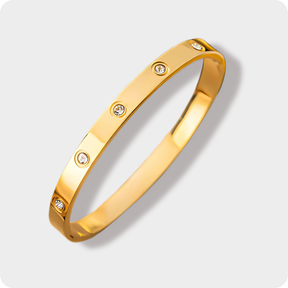 Bracelete Louise Banhado a Ouro 18K