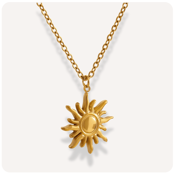 Colar Solare Banhado a Ouro 18K