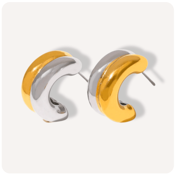 Brinco Mary em Banho Mesclado