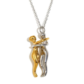 Colar Embrace Banhado a Ouro 18K