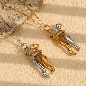 Colar Embrace Banhado a Ouro 18K